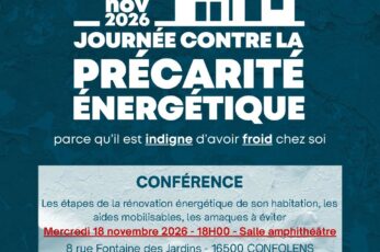 JOURNÉE CONTRE LA PRÉCARITÉ ÉNERGÉTIQUE